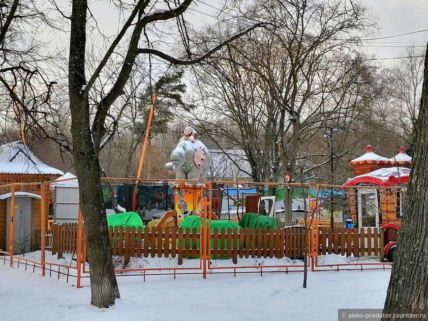 Великолепный Наташинский парк в Люберцах зимой