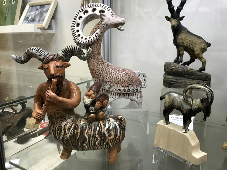 Экспонаты Музея козла