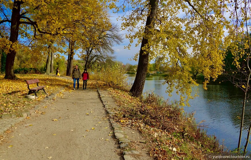 Золотая осень Украины. Парк «Александрия»