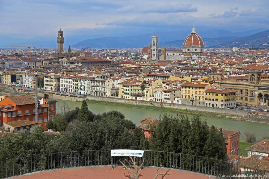 Где сделать лучшее фото во Флоренции? На площади Микеланджело!