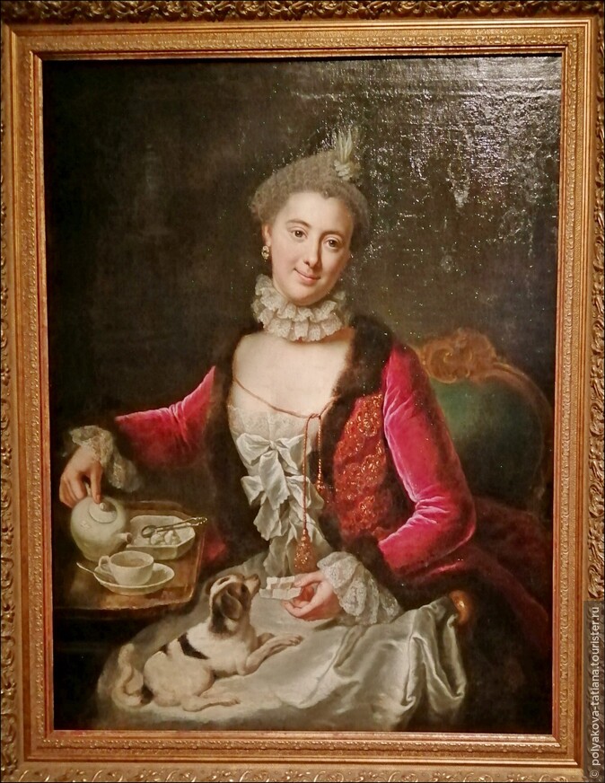 Анна Розина де Гаск (1713-1783) Женский портрет. Поступление в 1952 году. Дар Петропавловской А.В., г. Свердловск.