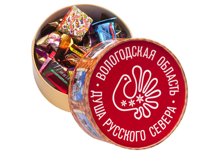 Набор конфет «Из Вологды» «Кондитерской фабрики» Вологды