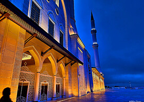 Стамбул. Мечеть Чамлыджа: днём и вечером