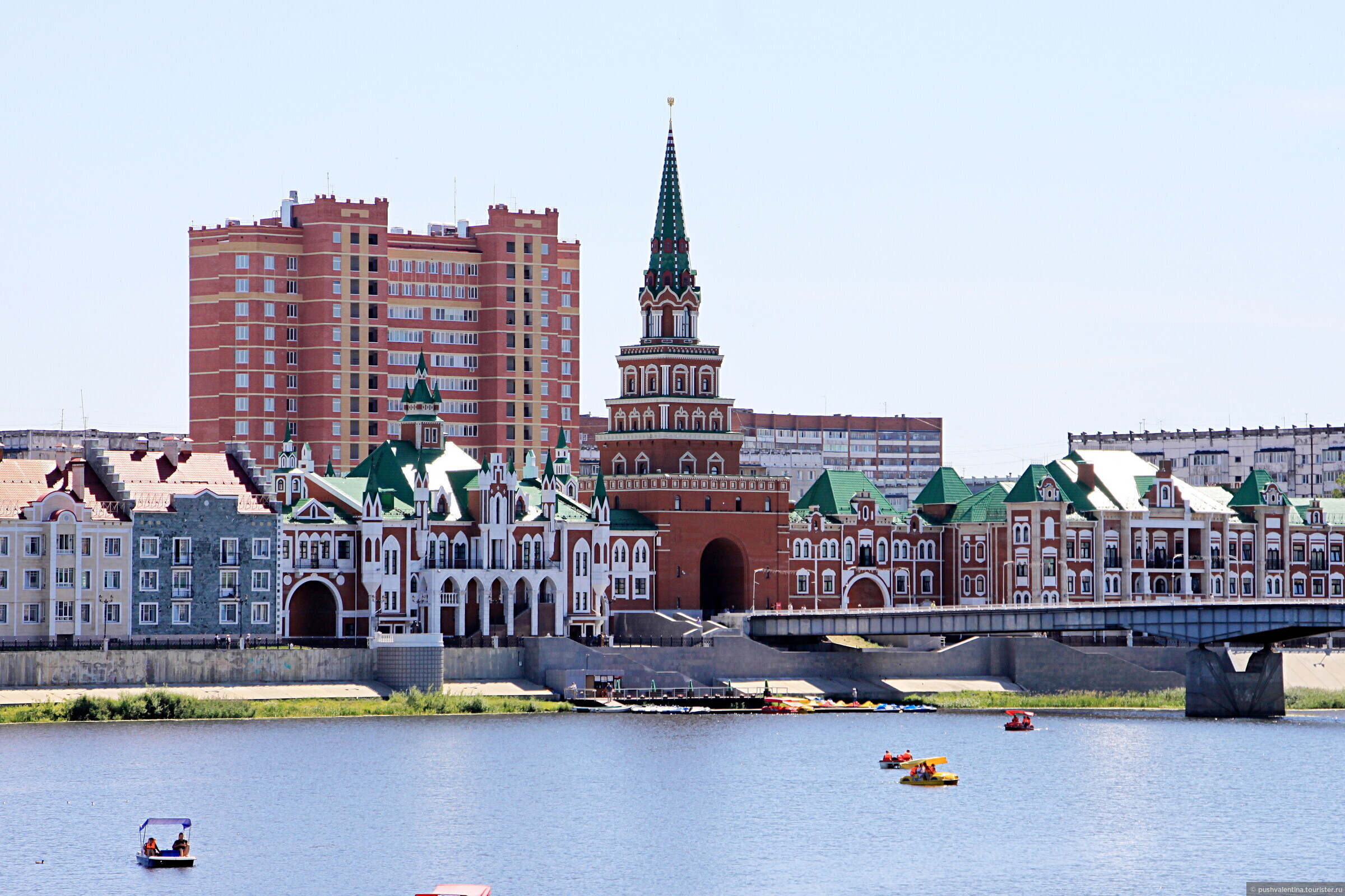 Воскресенский мост в йошкар оле