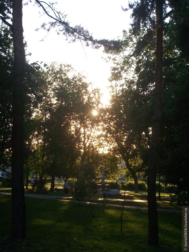 Посещение Дмитрова в летний вечер