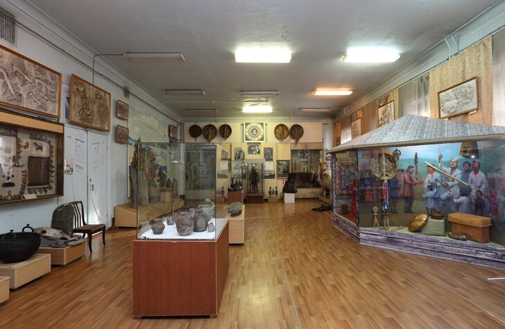 Экспозиция в Бийском краеведческом музее