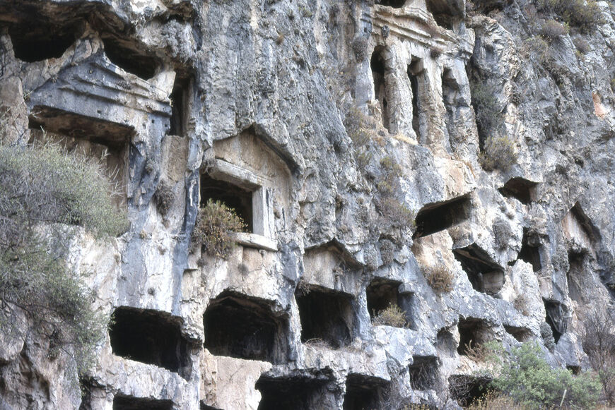 Ликийские гробницы в Дальяне