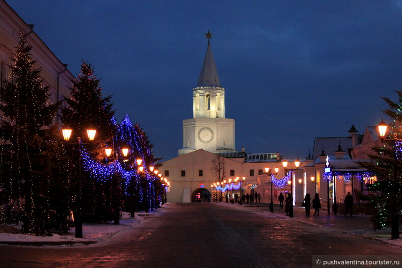Казань, декабрь.
