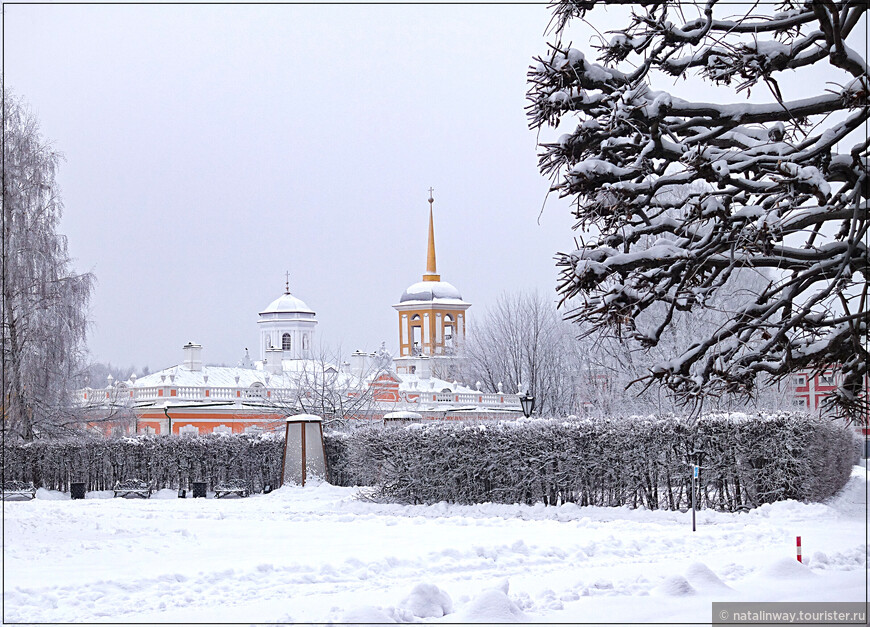 Укрытая снегом столица