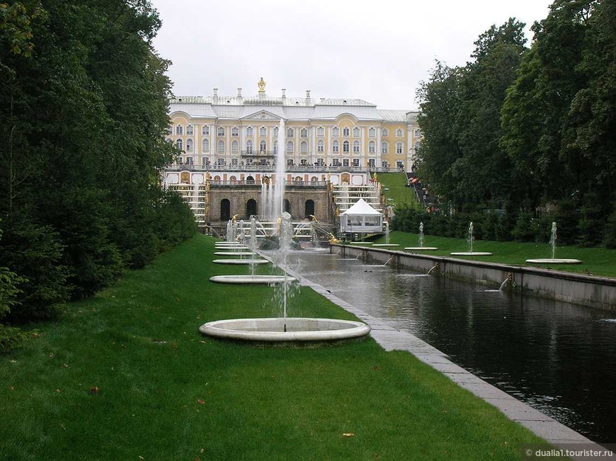 Петергоф (часть 1 – дворцы и парки)