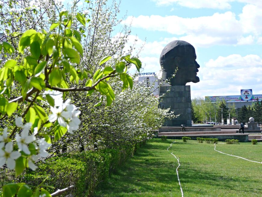 Памятник Ленину в Улан-Удэ
