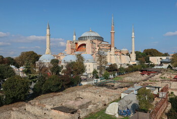 В Стамбуле под Айя-Софией и дворцом Топкапы нашли 285 подземных сооружений