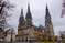 Кафедральный Собор св. Вацлава заложен в 1107 году, в XIII и XIV веках перестроен в готическом стиле. В 1883—1892 годах собор снова был перестроен в стиле неоготики, тогда же была возведена 100-метровая центральная башня.
В 1306 году в церкви был убит чешский король Вацлав III. 