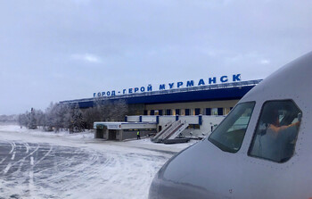 Аэропорт Мурманска вновь закрыт из-за непогоды