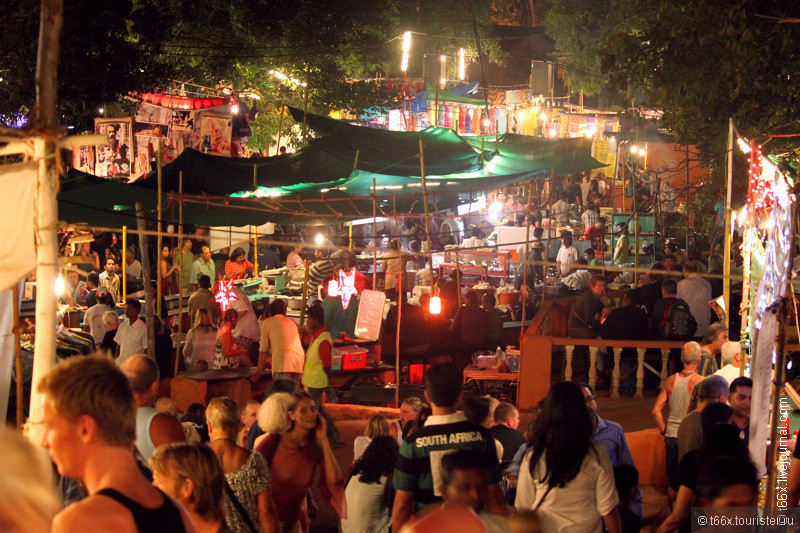 Ночной рынок, Гоа