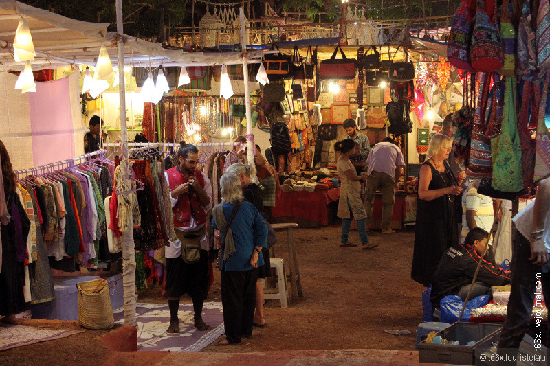 Ночной рынок, Гоа