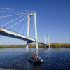 Виноградовский мост на остров Татышев