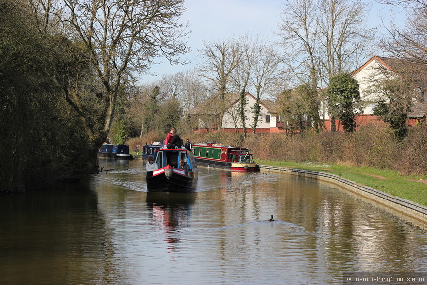 Узкие лодки Narrowboats - весенний Английский сплав. Март 2012