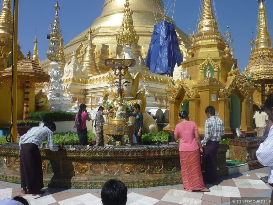 Бирма - страна миллионов пагод. День первый. Янгон. 