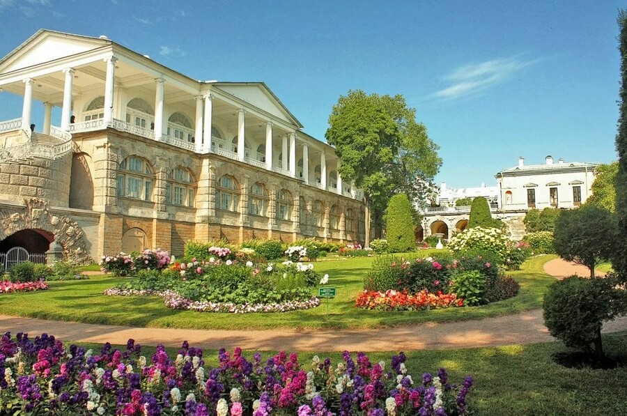 Екатерининский парк камеронова галерея
