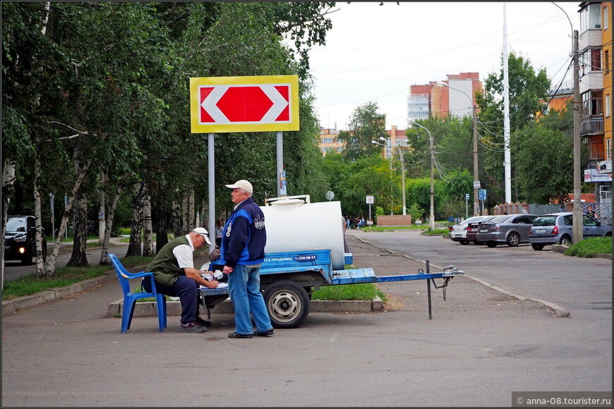Немного о правобережной части Красноярска