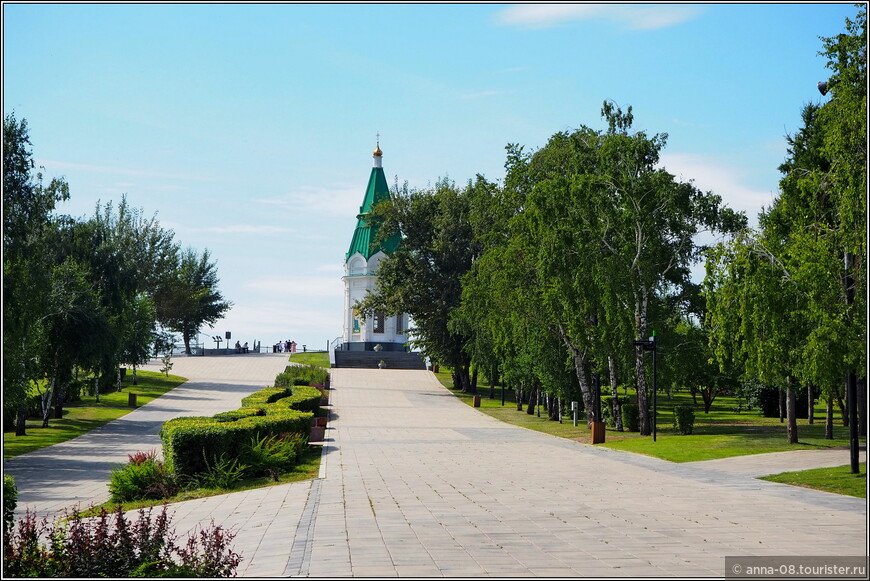 Красноярск _ Прощальный взгляд на город с Караульной горы