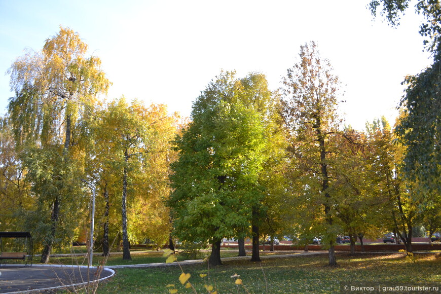 Встреча с Яблочковым и Толкуновой одним осенним днём, а также с яркими красками осени в парке