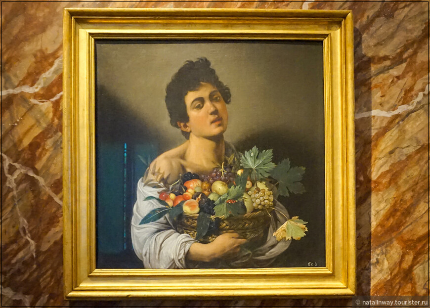 Микеланджело Меризи да Караваджо «Юноша с корзиной фруктов». ок1593 г.