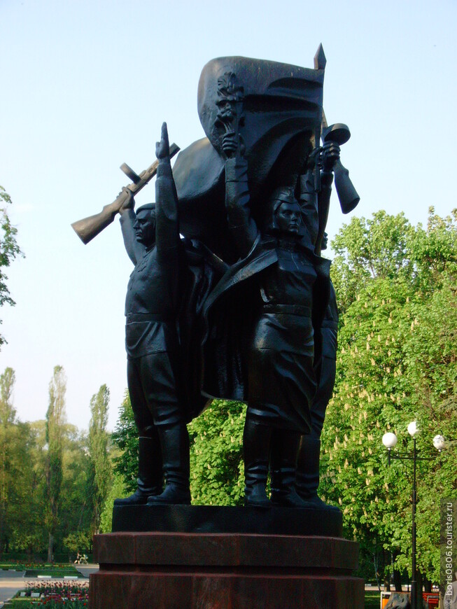 Военно-патриотический парк в центре Белгорода