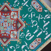 Армянский алфавит на шелковом платке
