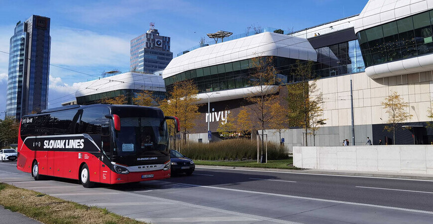 Автовокзал Братиславы «Млинске Нивы»
