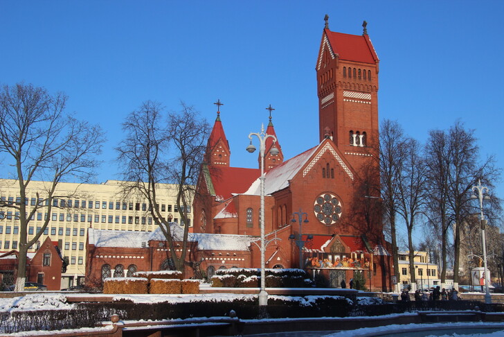 Костел Святого Симеона и Святой Елены в Минске