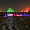 светомузыкальное шоу на Пирамидах в Каире
