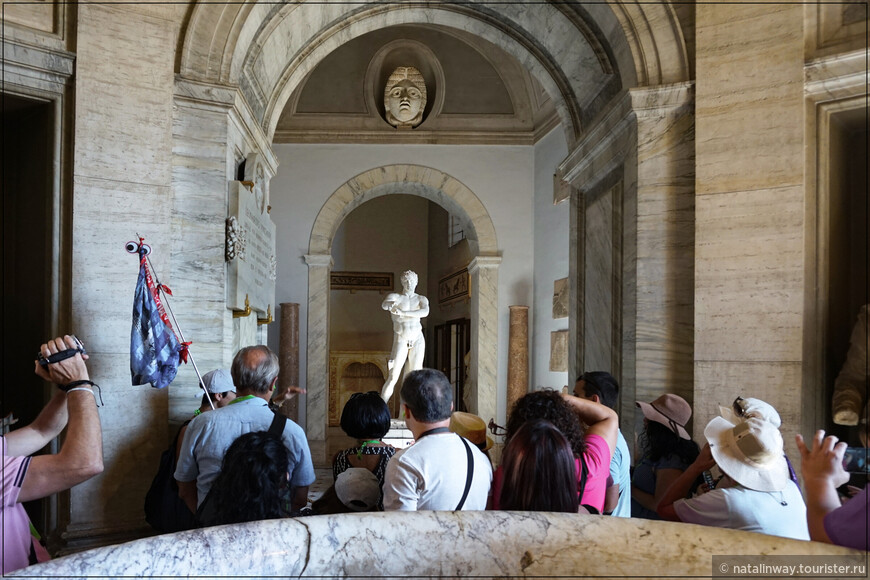 «Апоксиомен» Лисиппа, придворного скульптора Александра Македонского. 330 г. до н. э. Музей Пио-Клементино