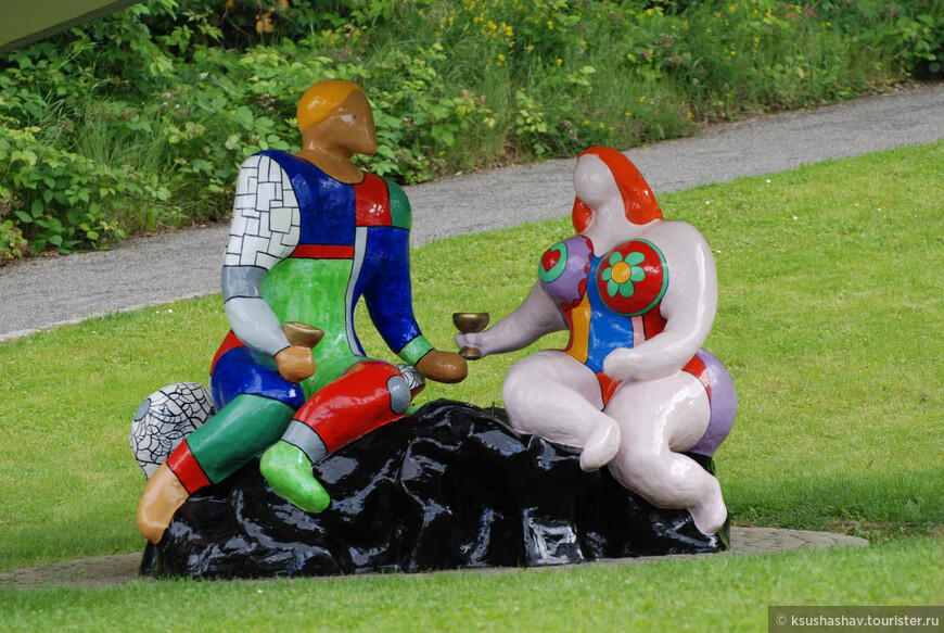 Niki de Saint Phalle «Adam et Eve» - из интернета