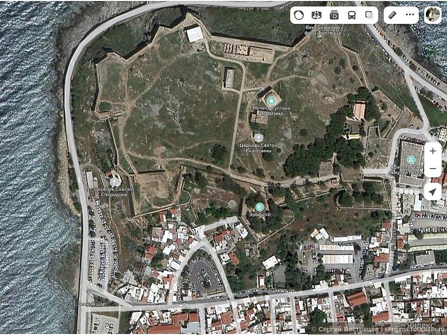 Крепость Фортецца, Ретимно, Крит. Из интернета