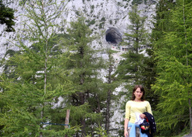 Австрия Верфен Ледяная пещера 2008