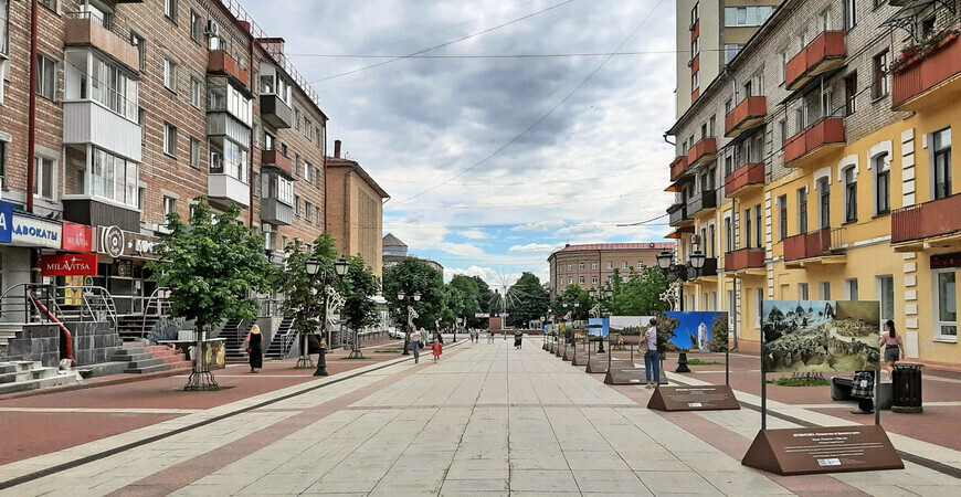 Бульвар Гагарина в Брянске
