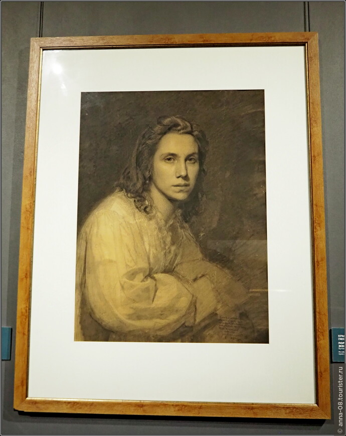 Крамской И.Н. (1837-1887) «Портрет С.Н. Крамской, жены художника» (1867)
