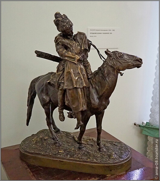 Е.А. Лансере (1848-1886) «Прощание казака с казачкой» (1848-1886)