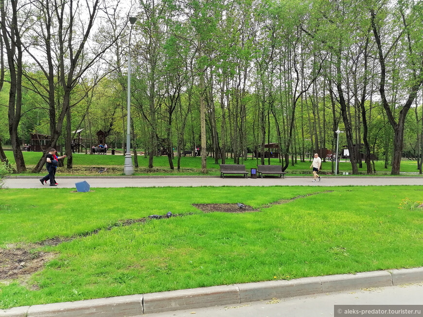 Запоминающийся парк «Радуга» в районе Вешняки