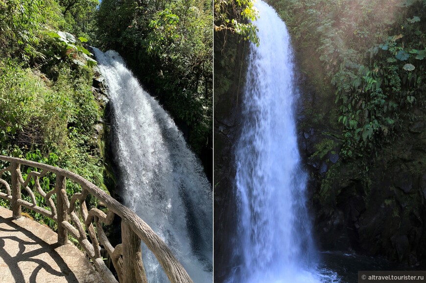 Водопады парка Ла-Пас.