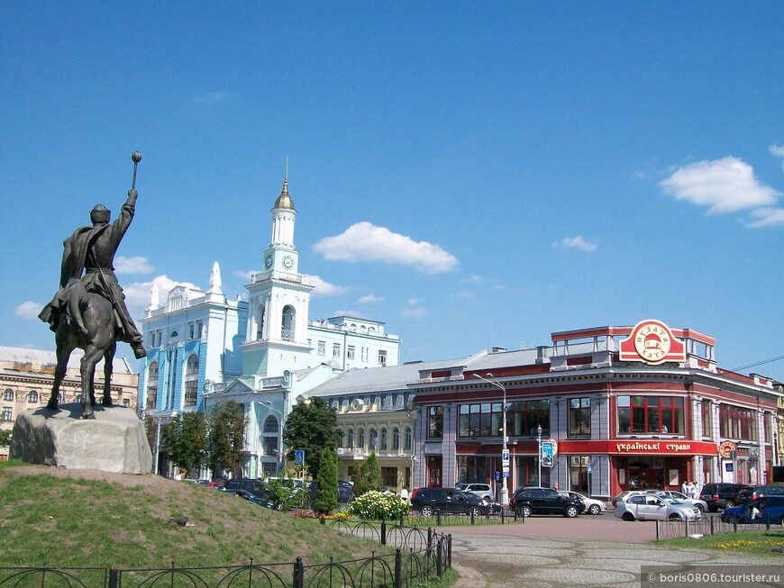 Киев в июне — прогулка к интересным объектам
