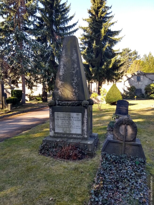 Ев.-Лют. Троицкое кладбище (Trinitatisfriedhof) в Йоханнштадте (Johannstadt) Дрездена