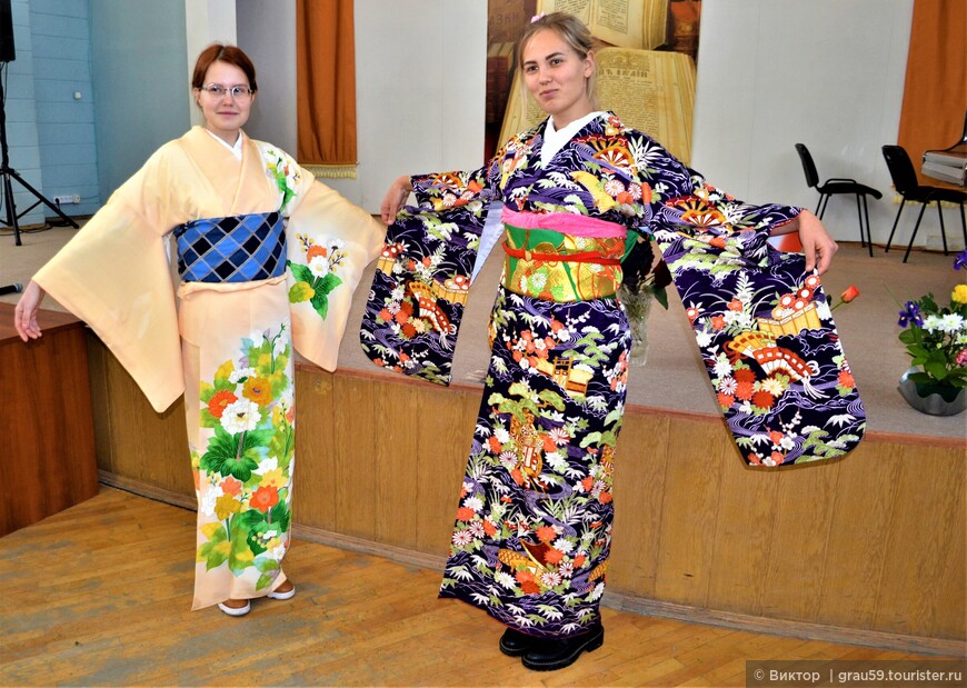 Японцы в Саратове. Мастер-класс по кимоно 