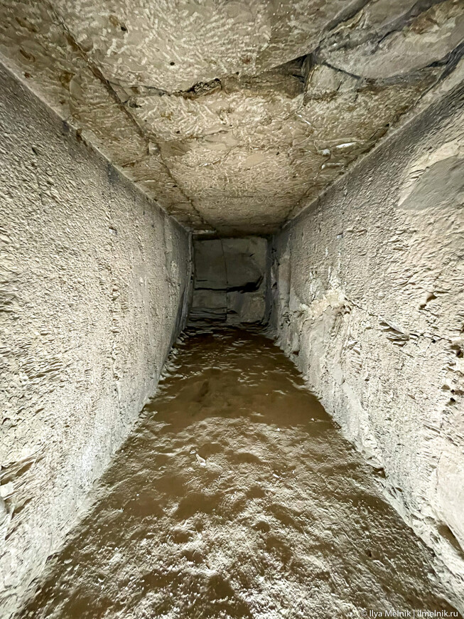 Конец коридора в одной из гробниц