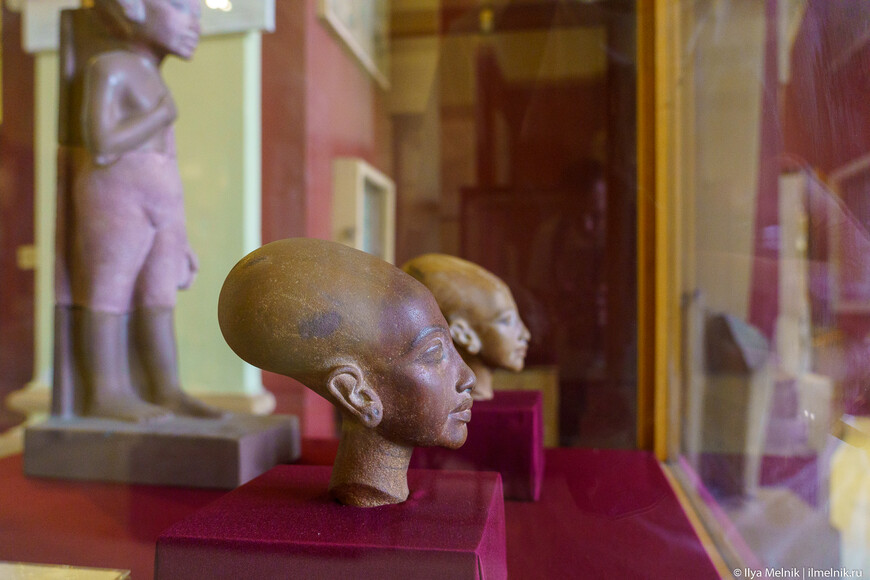 Голова статуи из Каирского музея