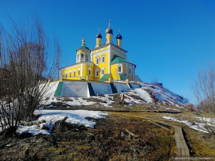 Церковь над Окой в Муроме...