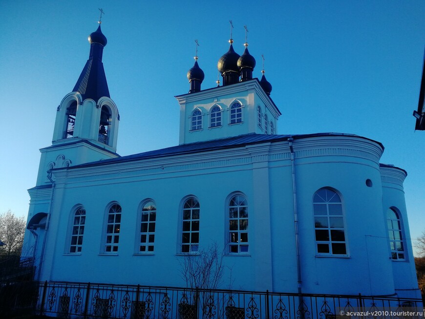 Храм Казанской иконы Божией Матери в городе Павловский Посад был построен в 1906 году