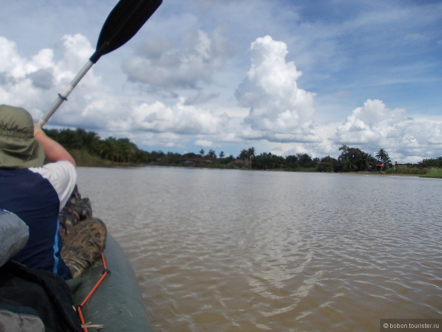 На каноэ по рекам Борнео